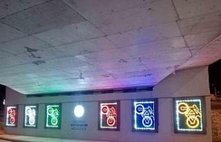 SGK Köprülü Kavşağı’na renk katan dokunuş