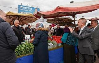 Sincan Belediye Başkanı Ercan’dan semt pazarına...
