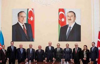TBMM Başkanı Kurtulmuş, Azerbaycan Başbakanı...
