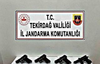 Tekirdağ’da silah ve uyuşturucu operasyonu