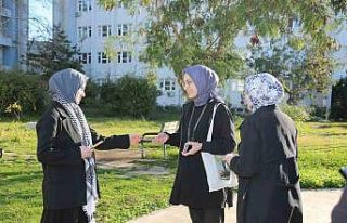 Tıp Fakültesi öğrencileri İsrail’in zulmüne...