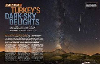 Türkiye’nin incisi Erciyes, Astronomiy Magazine’de...