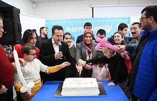 Tuzla’da özel öğrencilerin karne mutluluğu