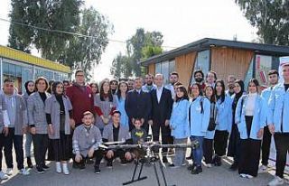 Yüreğirli gençler ‘drone pilotu’ olacak