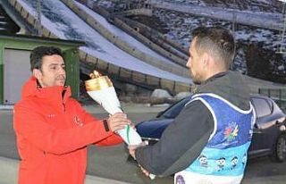 2023 Kış Deaflympics’in meşale ateşi Palandöken’de...