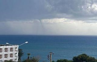 Alanya’da aynı anda 5 hortum ve dolu yaşandı