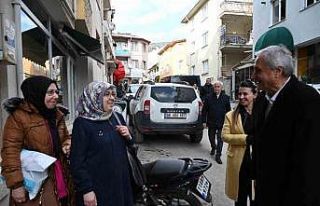 Başkan Bakkalcıoğlu esnaf ziyaretlerine devam ediyor