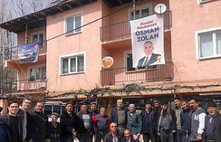 Başkan Cengiz Arslan, Kalınkoz ve Gürsu sakinleriyle...