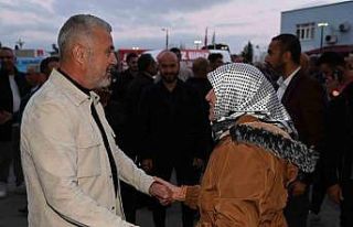 Başkan Sözen’in duygusal anları