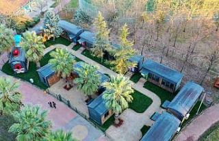 Bu köy sadece çocukların