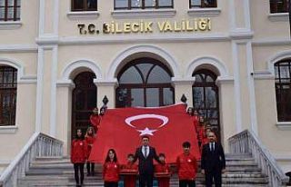 Çanakkale’den yola çıkan kutsal emanetler Bilecik’e...