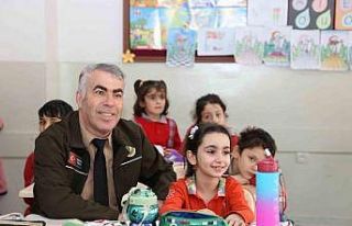 Çocuklara orman ve ağaç bilinçlendirmesi