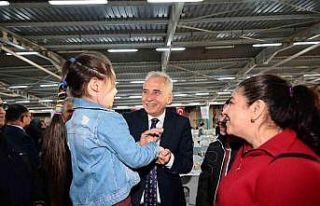 Denizli Büyükşehir’in geleneksel iftar sofrası...