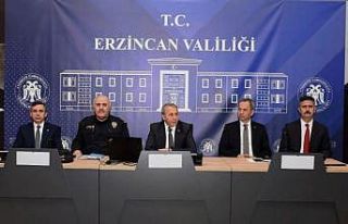 Erzincan’da ‘Seçim Güvenliği’ toplantısı...