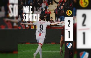 Eskişehirspor, Kaynaşlı Belediyespor karşısında...