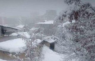 Hakkari’de kar yağışı yerini soğuk havaya bıraktı