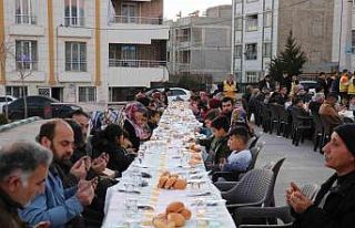 Haliliye’de Ramazan bereketi iftar sofrası ile...
