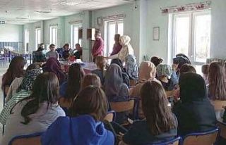 Hisarcık’ta okul pansiyonu öğrencilerine ’’Bağımlılıkla...