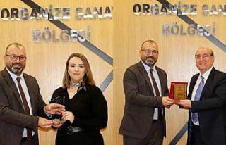 Kütahya Organize Sanayi Bölgesi’nde ödül töreni