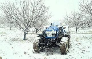 Malatya’da yüksek rakımlı bölgelerde kar yağışı...