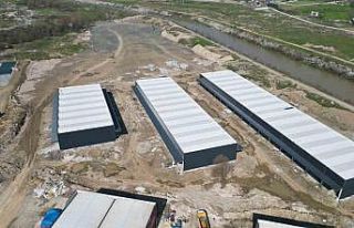 Modern sanayi sitesinde sona gelindi