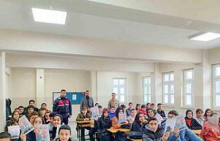 Öğrencilere güvenli internet kullanımı anlatıldı