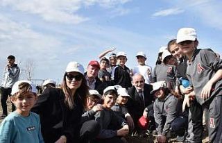 OMÜ Bafra Yerleşkesi dikilen fidanlarla yeşerecek