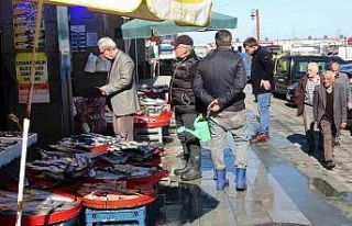 Ramazanda tezgâhlar farklı balık çeşitleriyle...