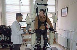 ‘Yürüme robotu’ bölgedeki hastaların umudu...