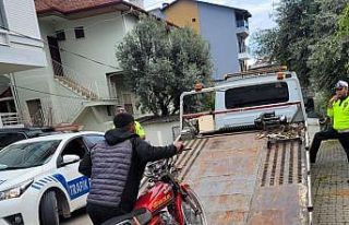 15 yaşındaki sürücüye 37 bin TL ceza