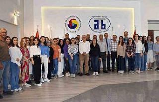 Aydın Ticaret Borsası’nda bayramlaşma merasimi...