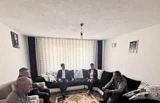 Kıbrıs Gazisi Şakir Başar’a ziyaret