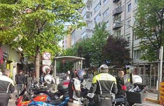 Trafik kurallarına uymayan 41 motosiklet ve motorlu...