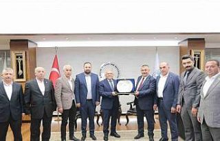 Ziraat odası başkanlarından Başkan Büyükkılıç’a...