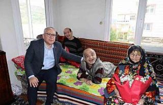 93 yaşındaki fedakar anne unutulmadı