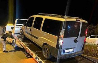 Alanya’da jandarmadan 22 araca men cezası