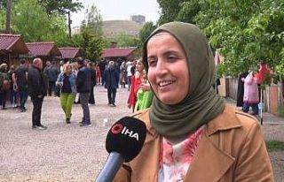 Ankara Bilkent Şehir Hastanesi çalışanları piknikte...