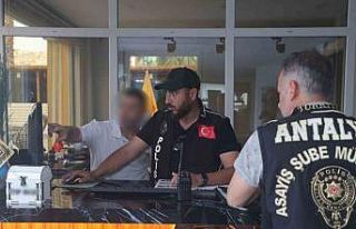 Antalya’da günübirlik kiralanan ev denetiminde...