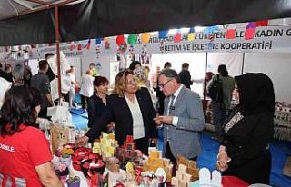 Başkan Özdoğan’dan 2.Kadın Kooperatifleri Fuarı’na...