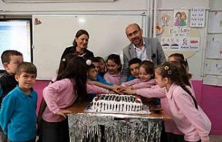 Başkan Tayır’dan sınıf başkanına sürpriz