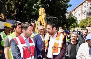 Beşiktaş Belediyesi altyapı çalışmalarına bir...