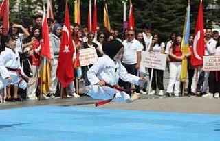 Çorum’da 19 Mayıs coşkusu