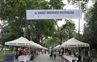 Eyüpsultan’da el emeğini sanata dönüştürenlerin...