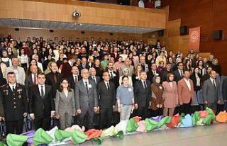 Gümüşhane’nin özel bireylerinden ‘çiçek’...