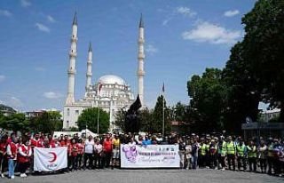 Iğdır’da Anneler Günü için pedal çevirdiler