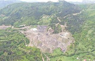 Jeokar listesindeki bölgede maden arama genişletme...