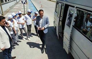 Kaymakam Bolat Trafik Haftası dolayısıyla denetimlerde...