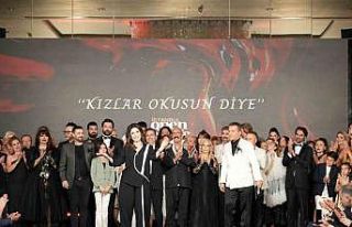 Kız çocuklarının okumasına dikkat çekmek için...