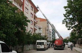 Lokantada ki baca yangını paniğe neden oldu