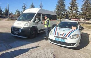 Okul servislerine denetimde 18 bin TL ceza yazıldı